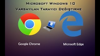 Windows 10 Varsayılan Tarayıcı Değiştirme [upl. by Tosch]