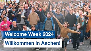 1000 neue internationale Studis  Welcome Week 2024 an der RWTH 😀 [upl. by Bradman289]