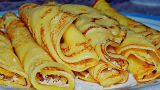 Mauritian Cuisine Easy French Crepes Recipe  Recette Crêpes Facile [upl. by Hsital]