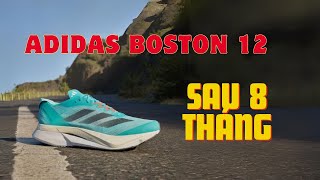 review adidas boston 12 sau 8 thang Khen và chê [upl. by Llertram]