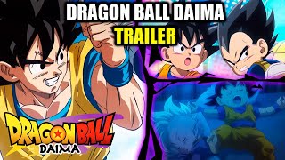 DRAGON BALL DAIMA TRAILER NUEVO ANIME DE DRAGON BALL 2024  ANÁLISIS RÁPIDO  ANZU361 [upl. by Johnette]