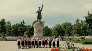 Ai lui Ștefan noi oșteni  Basarabie măreață [upl. by Nywroc877]