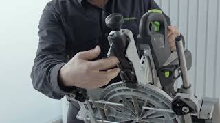 Festool Quick Guide  KSC 60  Installation de pieds supplémentaires [upl. by Asselem743]