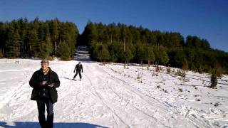 Ski staza u Kusicima hotel Javor [upl. by Ytsur]