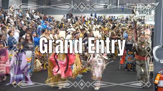 Grand Entry  2024 Manito Ahbee Pow Wow  Powwowscom [upl. by Bornie]