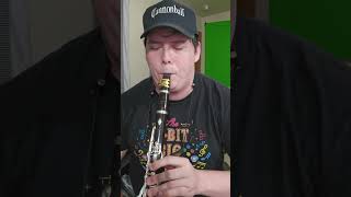 Going back through some old rep trying to get used to A Clarinet again I definitely miss it [upl. by Torrlow]