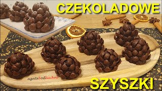 Niesamowite jadalne czekoladowe szyszki đźŽ„  agatabodkuchni [upl. by Emlyn]