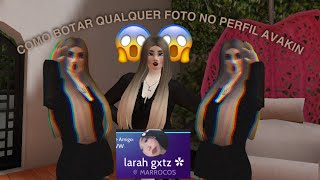 COMO COLOCAR QUALQUER FOTO NO PERFIL DO AVAKIN LIFE 😱 [upl. by Martens]