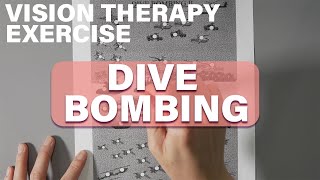 Vision Therapy Exercise Fine Accuity  Dive Bombing [upl. by Kylila123]