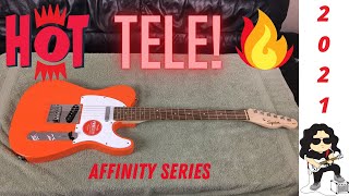 2020 Squier Affinity Telecaster Unboxing Review and Demo 😁 [upl. by Warfold]