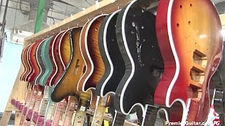 Gibson USA Factory Tour [upl. by Sydalg913]