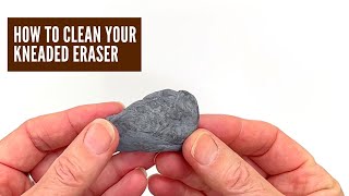 How to clean your kneaded eraser [upl. by Willa844]