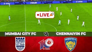 Live MUMBAI CITY FC vs Kerala Blasters FC  ISL 202324  Football Match  Watch along [upl. by Atirb865]