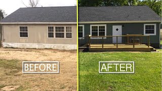 5 Minute House Flip  Double Wide Mobile Home  Before amp After [upl. by Dehsar]