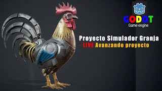 LIVE Godot Engine Proyecto simulador granja [upl. by Aknahs]