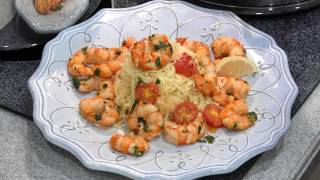 How to make Easy Shrimp Scampi dinner [upl. by Azne55]