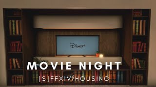 Disney Movie Night  FFXIV Housing  SmallCottage  Final Fantasy 14 [upl. by Sadiras]