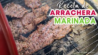 RECETA DE ARRACHERA MEXICANA [upl. by Nylodnew358]