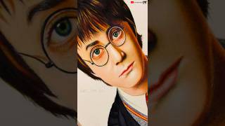 رسم هاري بوتر  اول تجربة رسم واقعي يدوي لي هاريبوتر harrypotter drawing realisticdrawing رسم [upl. by Llieno235]