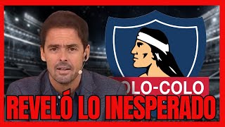 🔴¡CONTÓ LA VERDAD DEL CRUCE ENTRE MAXIMILIANO FALCÓN Y PAULO DÍAZ  COLO COLO VS RIVER PLATE [upl. by Ahsilram736]