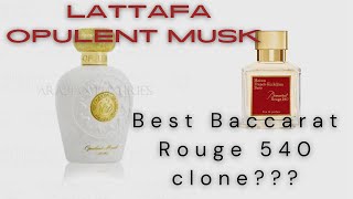 Lattafa Opulent Musk Malayalam reviewBest Baccarat Rouge 540 clone [upl. by Aramoy]