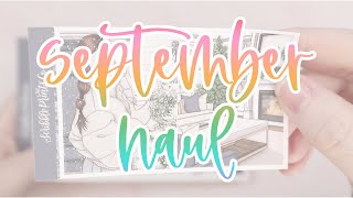 September Collective Haul  Planner amp Journalling Supplies  2024 [upl. by Forta]