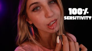 ASMR  100 SENSITIVITY 100 LAYERS OF LIPGLOSS 💄💋 [upl. by Eduino533]