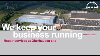 Turbomachinery repair services at Oberhausen site [upl. by Augustus]