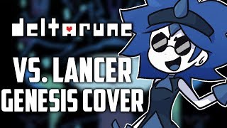 DELTARUNE SEGA GENESIS COVER  Vs Lancer [upl. by Leva]