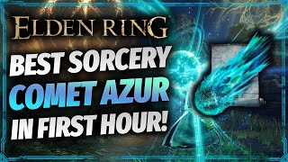 Elden Ring  Get One of the best spells Comet Azur Sorcery in the first hour [upl. by Bowler]