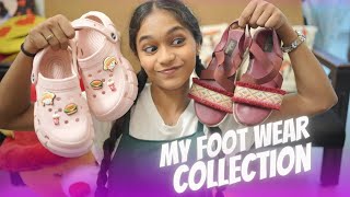 MY FOOT WEAR COLLECTIONShivani Menon [upl. by Ahsela900]