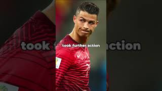 RONALDOS INCIDENT TURNS OUT SAVING CHILDRENS LIVES shorts football [upl. by Aneekas961]