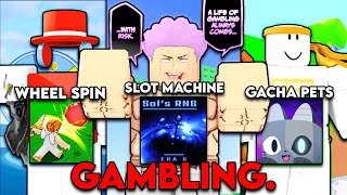 Roblox GAMBLING Games In A NUTSHELL [upl. by Fitzgerald]