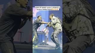 La Mano au concert de NINHO amp NISKA🔥🤯rap rapfrancais musique rapfr music niska ninho concert [upl. by Arrais]