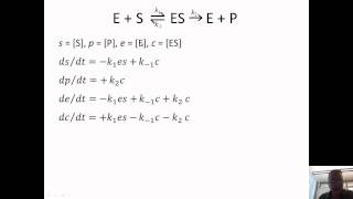 Enzyme Kinetics with MATLAB 1 [upl. by Dame]