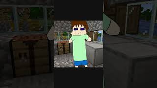 horsehair worm anthropomorphic minecraft shorts minecraft animation [upl. by Aihsenal]