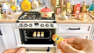 ReMent Toy Food Cooking x Realistically Designed Mini Oven Miniature Muffin Cupcake Baking Dessert [upl. by Eppesuig]