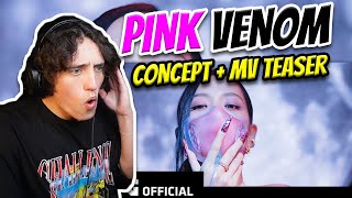 South African Reacts To BLACKPINK  ‘Pink Venom’ MV TEASER  CONCEPT TEASER [upl. by Eek537]