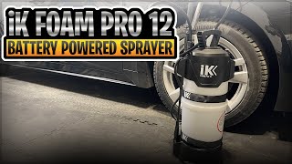 IK Foam Sprayer Battery Powered Saves Me Time [upl. by Landon]