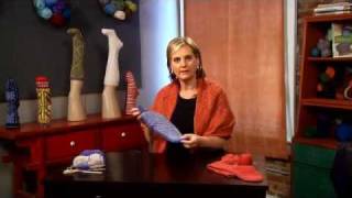 Knit Sock Workshop with Donna Druchunas on Craftsycom [upl. by Vergil]