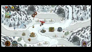 Kingdom Rush  Glacial Heights  Veteran Mode [upl. by Hogue]