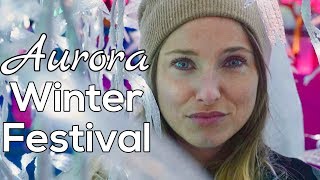 The NEW Aurora Winter Festival in Vancouver [upl. by Zurc]