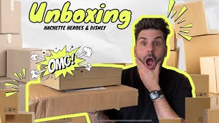 UNBOXING  Hachette Heroes amp Disney [upl. by Jazmin24]