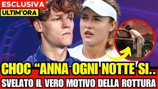 🔴 JANNIK SINNER E ANNA KALINSKAYA  FAN SOTTO CHOC DOPO LA RIVELAZIONE DEL TENNISTA quot ANNA SI [upl. by Sumahs]