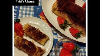 Strudel di fragole e ricottaStrudel di fruttaStrudel alternativoFacile e buonissimo [upl. by Nallad]