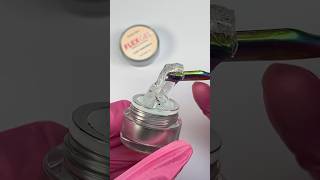 Using Flex Gel To Apply Gelly Tips flexgel gelx gelextensions easynails kiarasky kiaraskynails [upl. by Goldia]