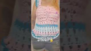 BLUSA DE CROCHÊ FÁCIL  CLIQUE NO ÍCONE ▶️ DO TÍTULO E ASSISTA À VÍDEOAULA COMPLETA [upl. by Wes]