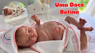 UMA DOCE ROTINA BEBÊ REBORN [upl. by Nwatna]