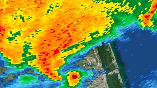 2024 Spanish Acres Florida Supercell Radar Loop [upl. by Brooke]