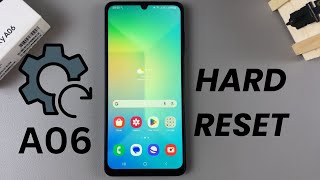 How To Hard Reset Samsung Galaxy A06 [upl. by Abibah550]